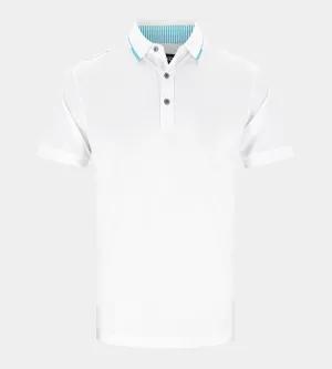 LEADER POLO - WHITE