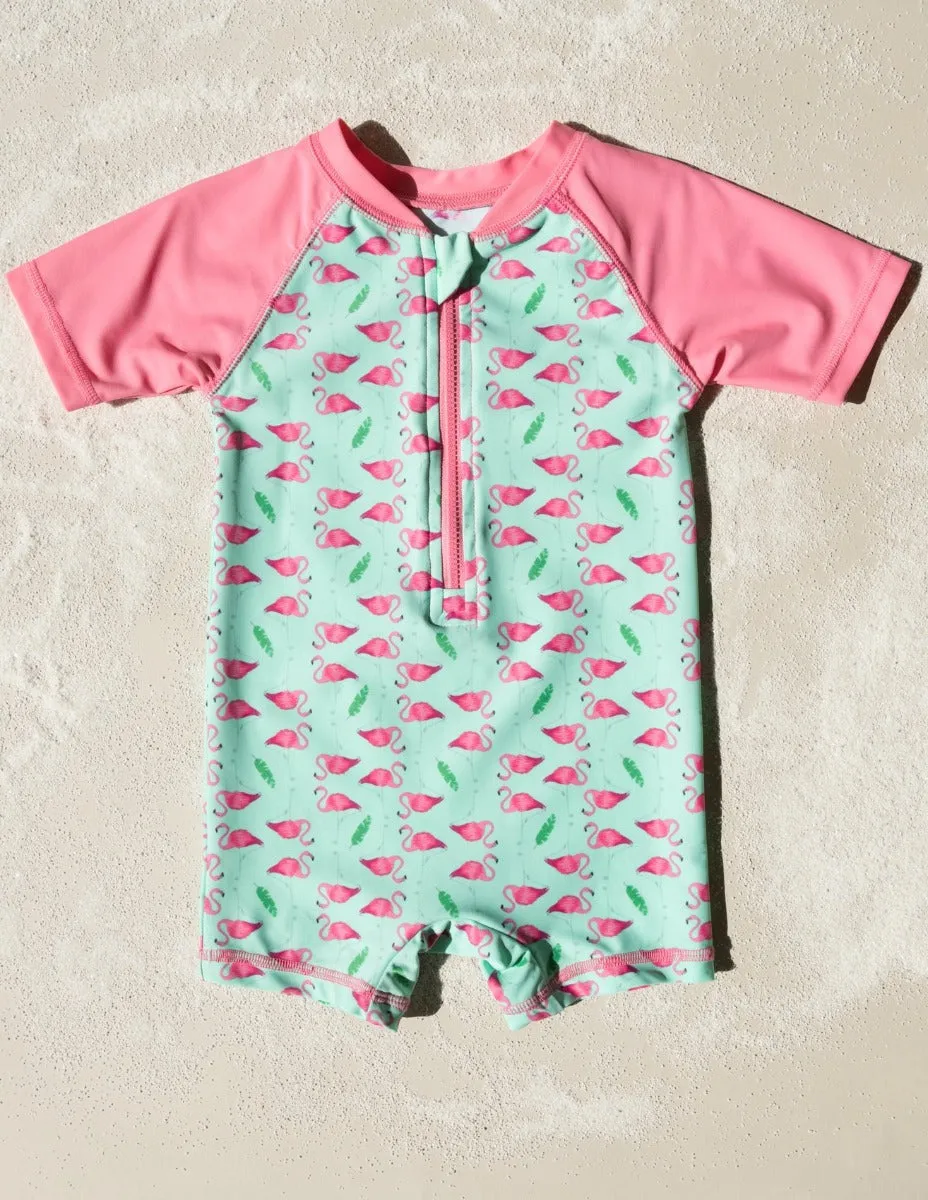 Leveret Baby One Piece Rash Guard UPF 50 