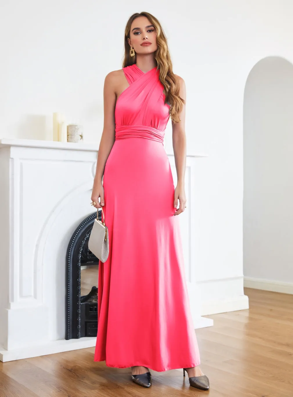 Long Infinity Dresses Convertible Gowns Floor-Length Formal Dresses