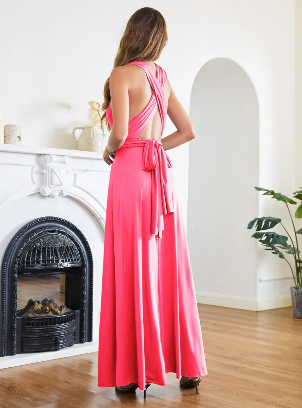 Long Infinity Dresses Convertible Gowns Floor-Length Formal Dresses