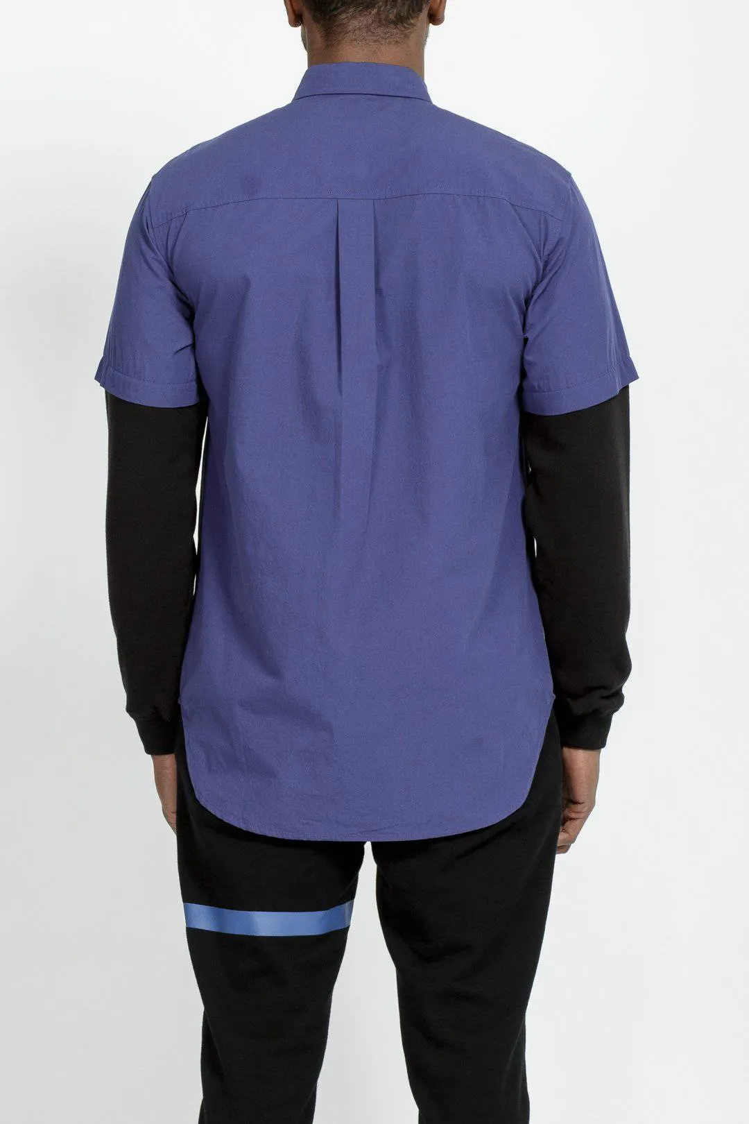 Men's 2 Layer Shirt in Deep Cobalt