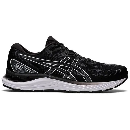 Men's Asics Gel-Cumulus 23, Black/White, 8.5 D Medium