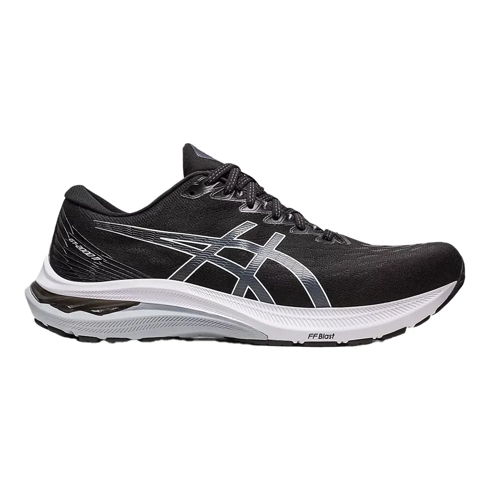 Men's Asics GT-2000 11, Black/White, 7.5 D Medium