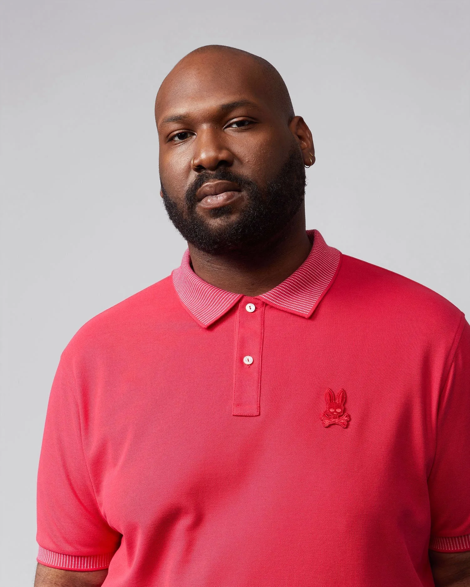 MENS BIG AND TALL HINDES POLO - B9K403T1PC