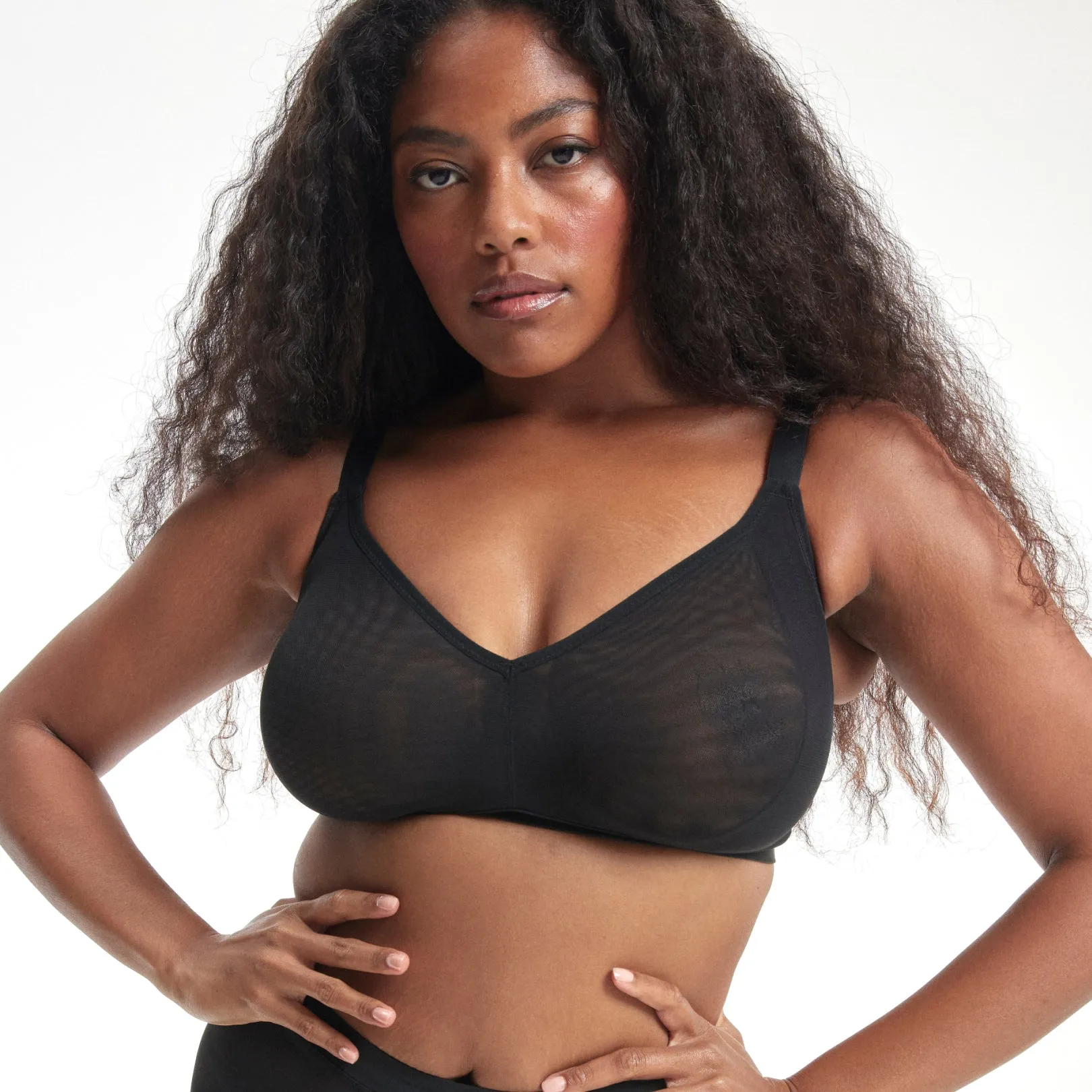 Mesh Comfort Wirefree Bralette