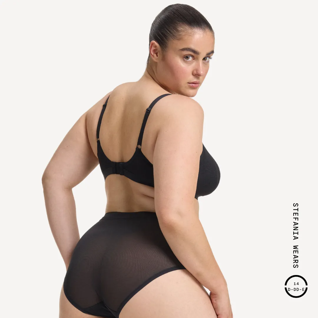 Mesh Comfort Wirefree Bralette