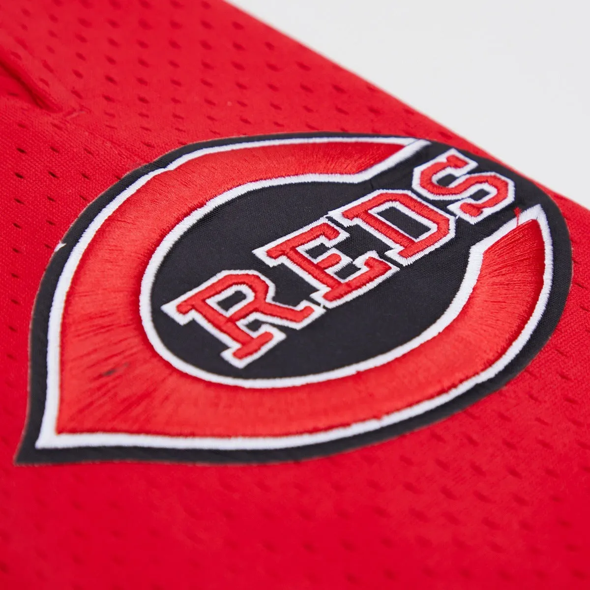 MLB CINCINNATI REDS MEN'S MESH SHORT (RED/BLACK)