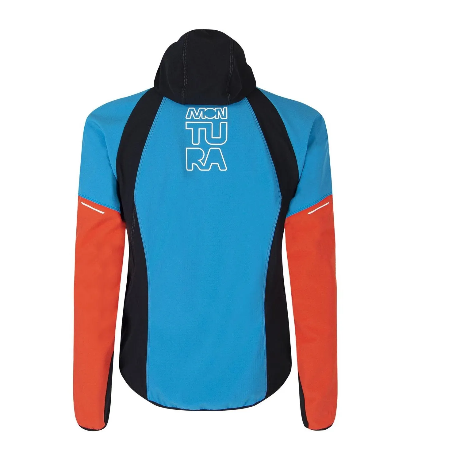 MONTURA MIRA UP JACKET GIACCA UOMO ANTIVENTO SOFTSHELL TRASPIRANTE ARAGOSTA/CIELO - NUOVI ARRIVI