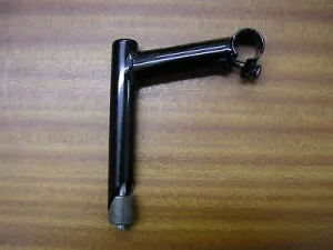 MOUNTAIN BIKE,MTB OR TREKKING BIKE HANDLEBAR STEM BLACK 25.4mm VERY LOW PRICE