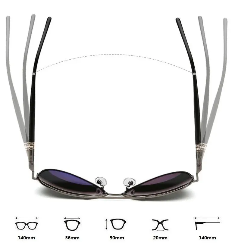 New Men's Polarized Sunglasses Men Women's Driving Sun Glasses Pilot Shades For Man Vintage Fishing Hiking Male Goggles UV400