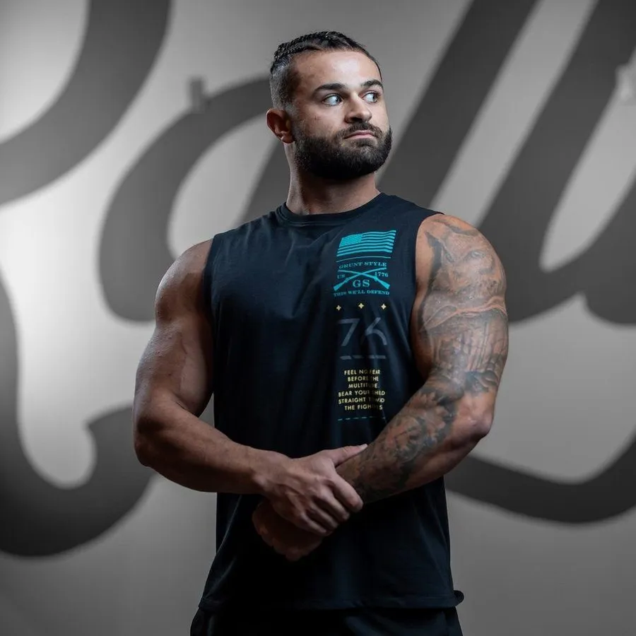 No Fear Muscle Tank - Black