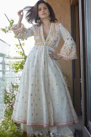Nushrat Bharucha Full Sleeve Gown For Sale