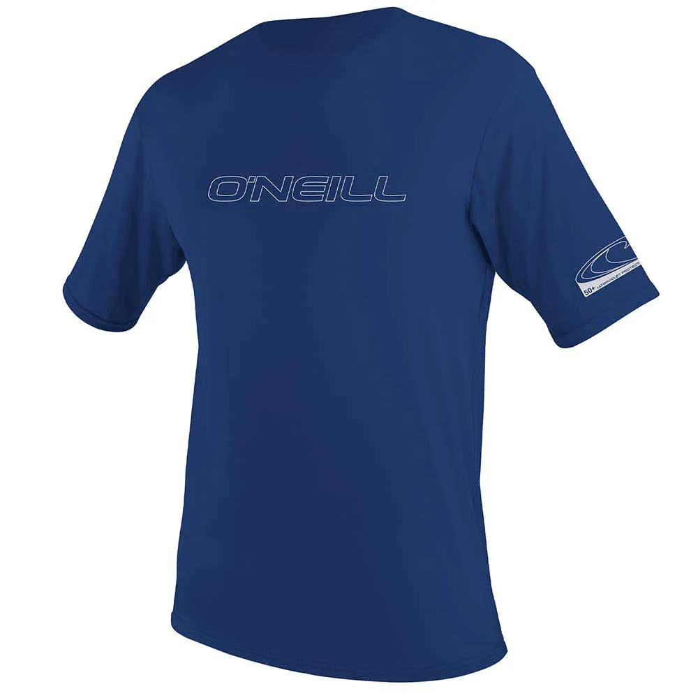 O'Neill Basic Skins Short Sleeve Sun Shirt - Navy