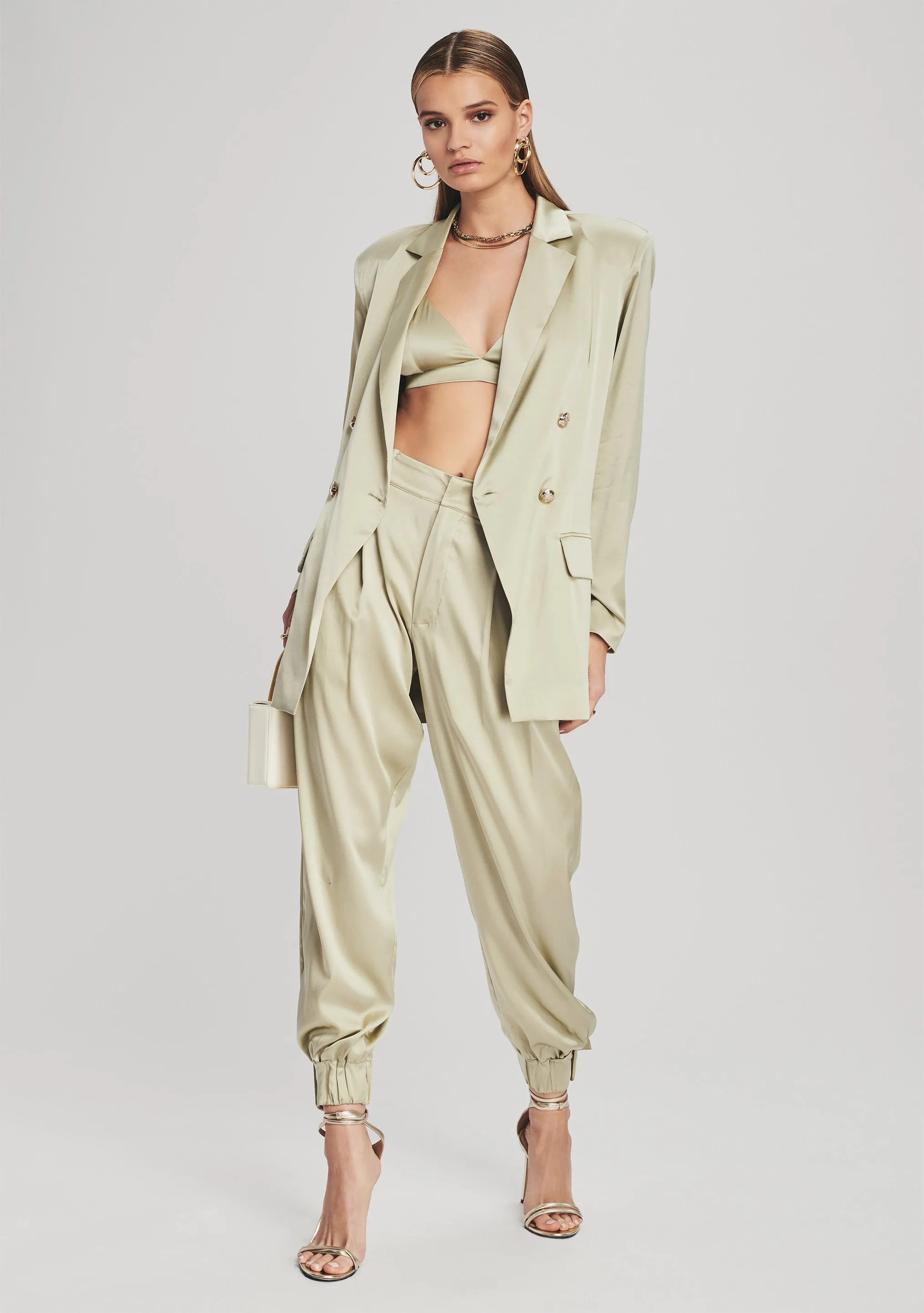 Pandora Silk Blazer