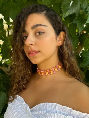 Peach Choker