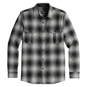 Pendleton | Plaid Scout Shirt | Long Sleeve | Men's | Natural/Black
