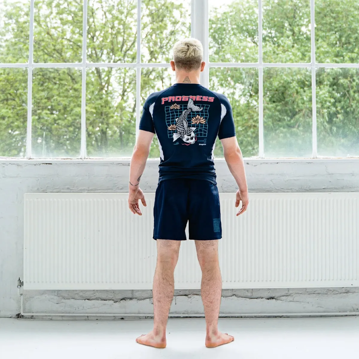Progress Unknown Koi Rash Guard Navy