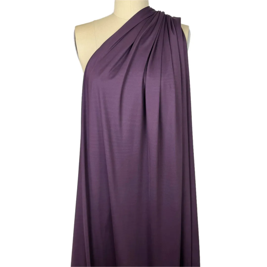 recycled chito mid-weight athletic knit - eggplant