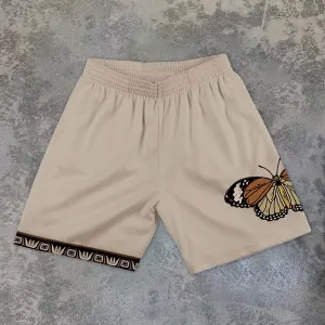 Retro Casual Street Mesh Track Shorts