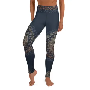 Royal Mandala High Waist Yoga Leggings