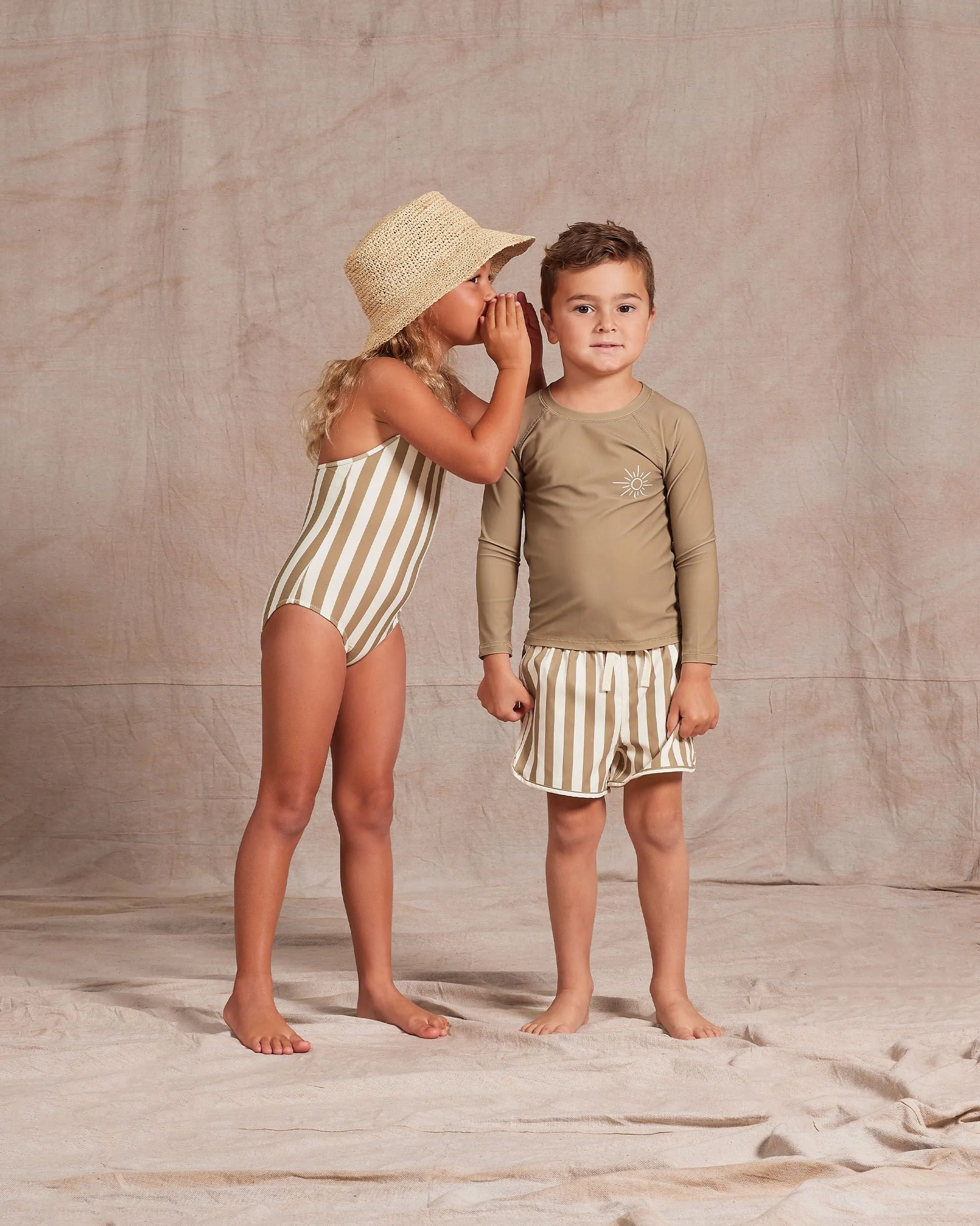 Rylee   Cru Rash Guard - Olive