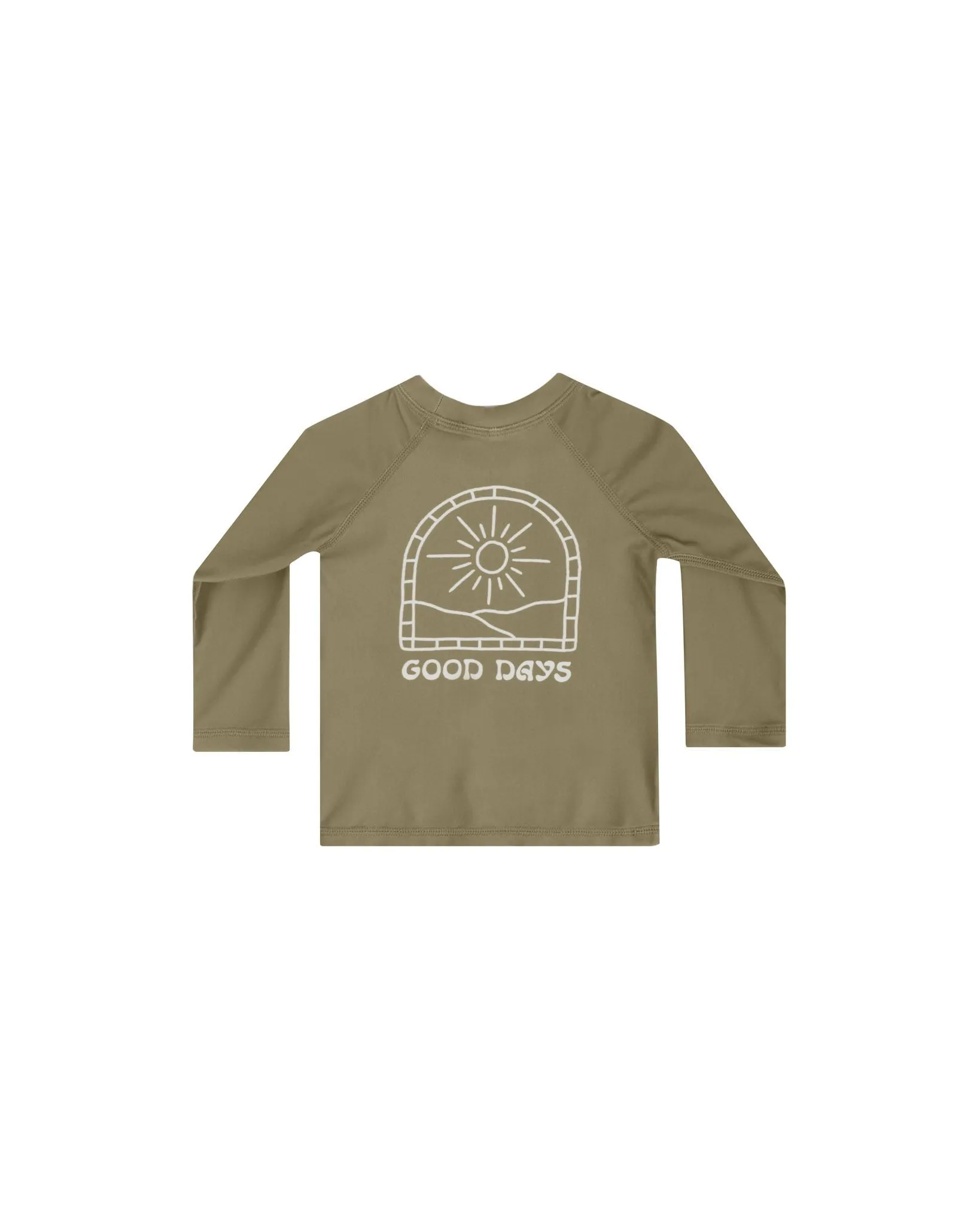 Rylee   Cru Rash Guard - Olive