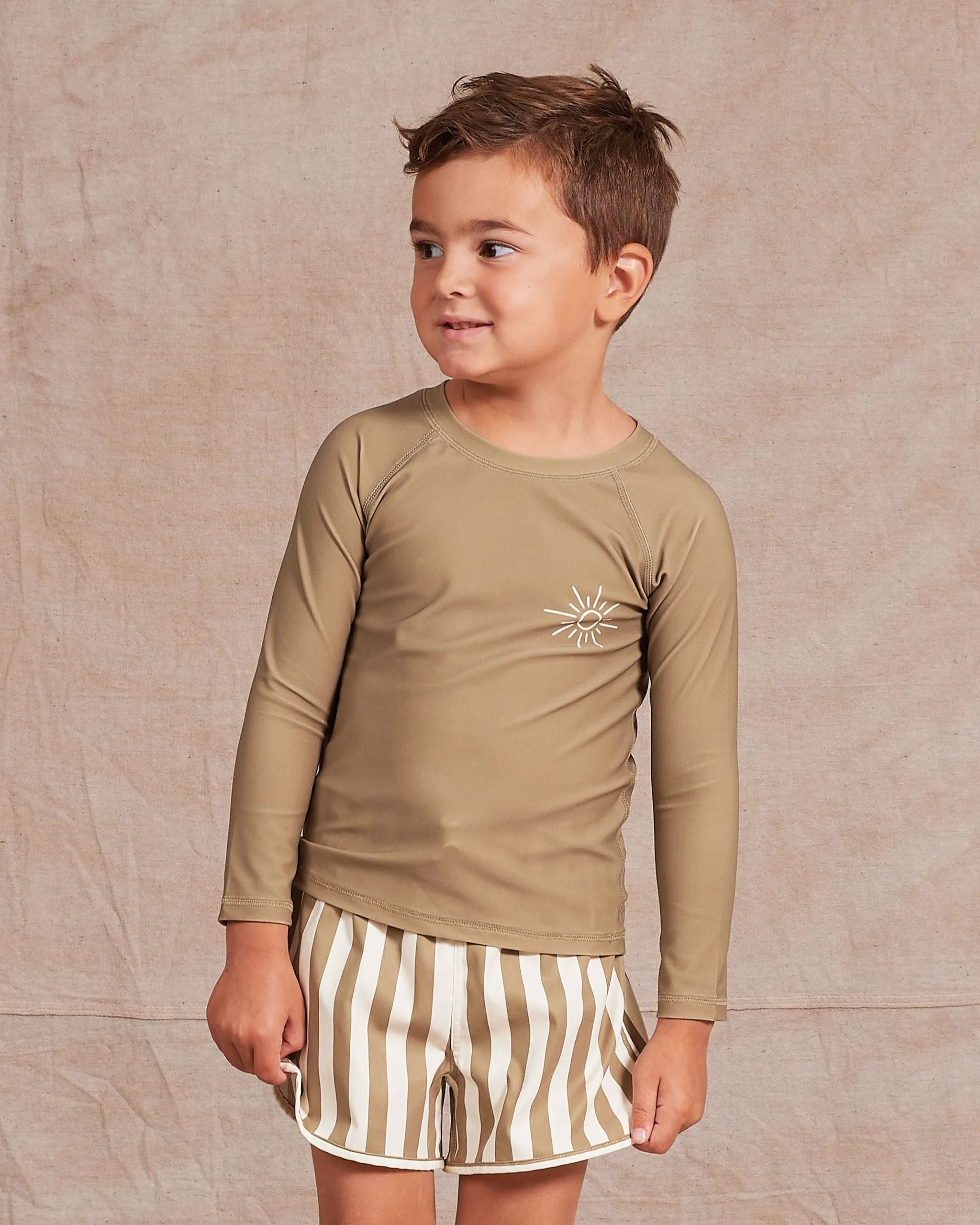 Rylee   Cru Rash Guard - Olive