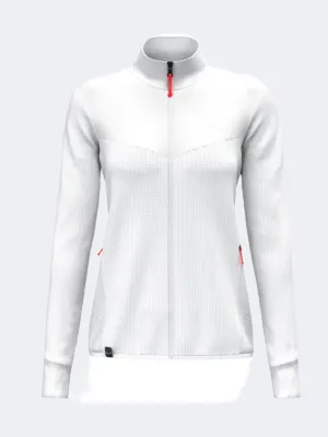 Salewa Puez Waffle Hybrid Women Hiking Jacket White