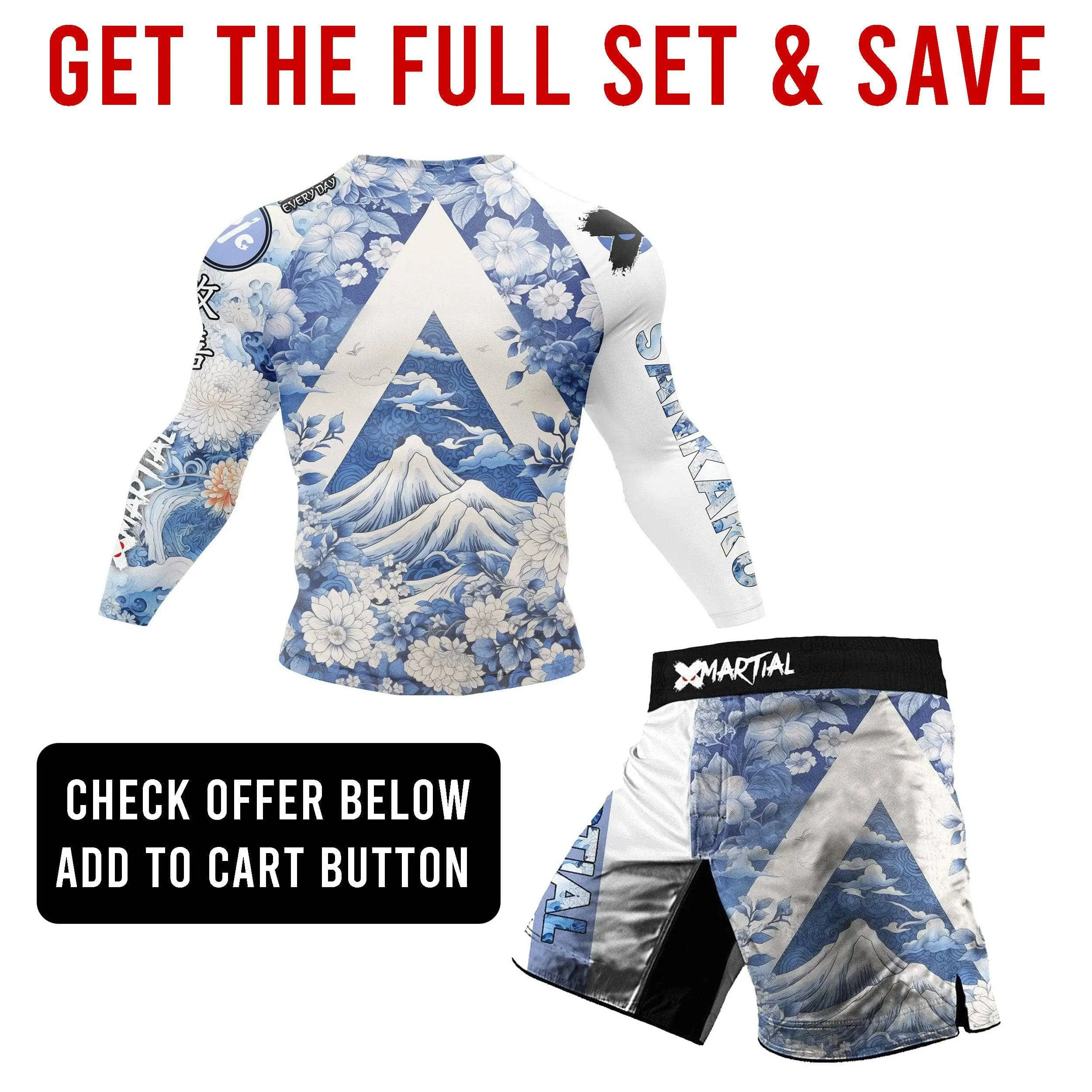 Sankaku BJJ Rash Guard