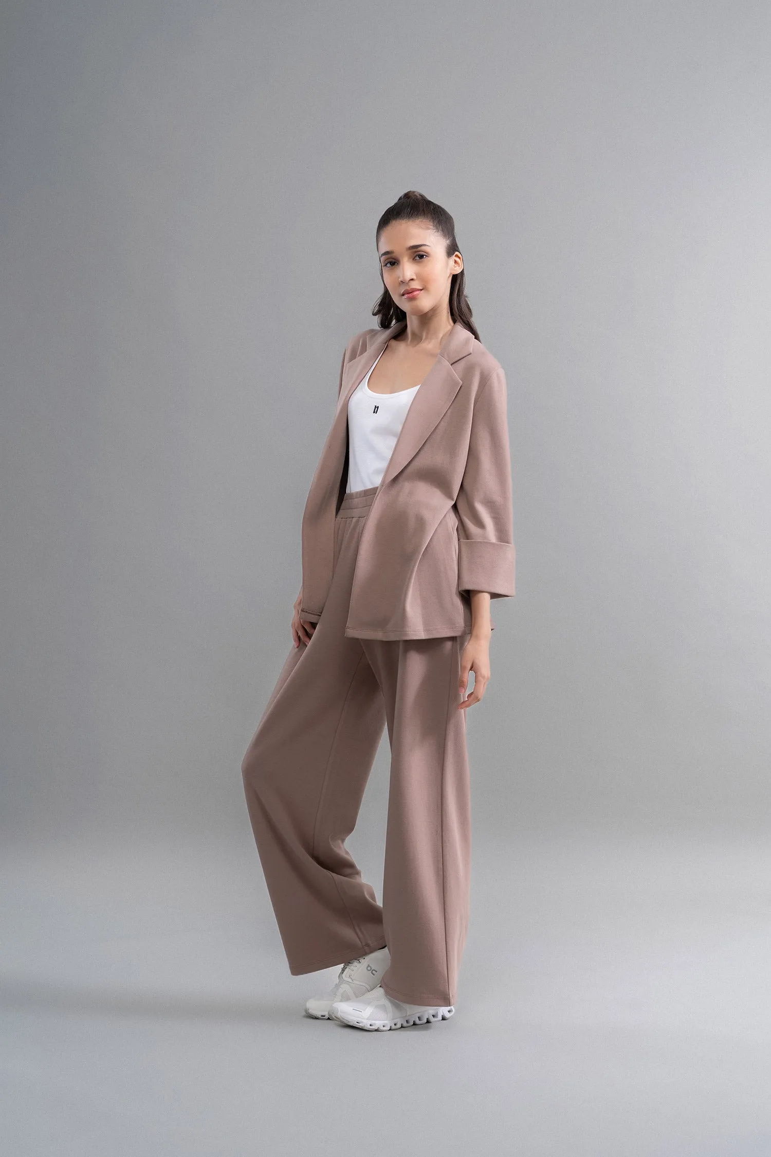 Snugknit® Mocha Blazer Set
