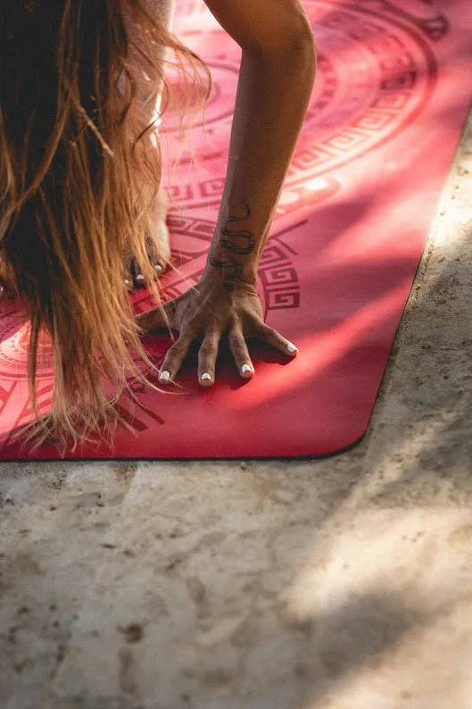 Sticky Yoga Mat - Chili Pepper Red - Wholesale
