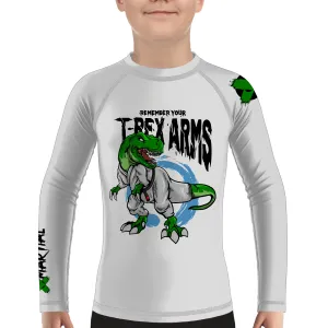 T-Rex Arms Kids BJJ Rash Guard