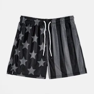 Tactical USA Flag Shorts - 7"