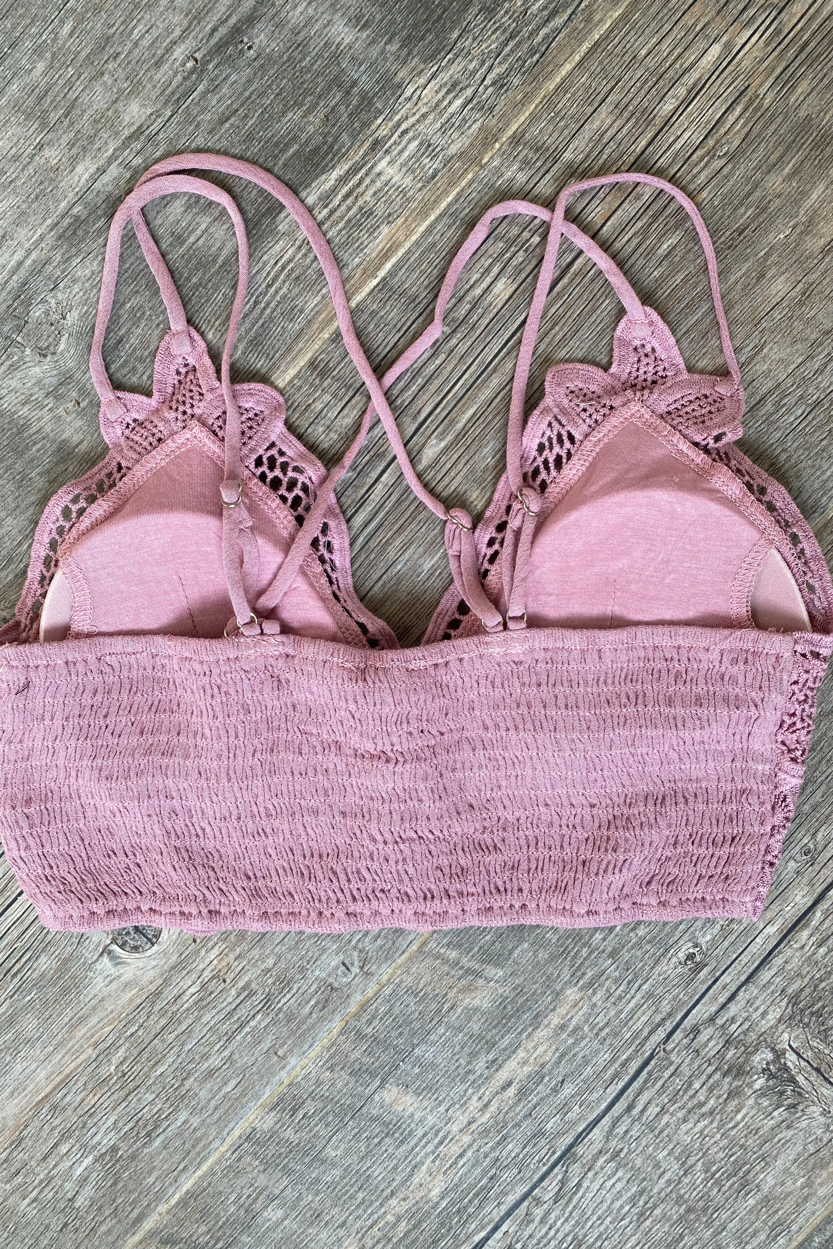 The Boho Flower Bralette