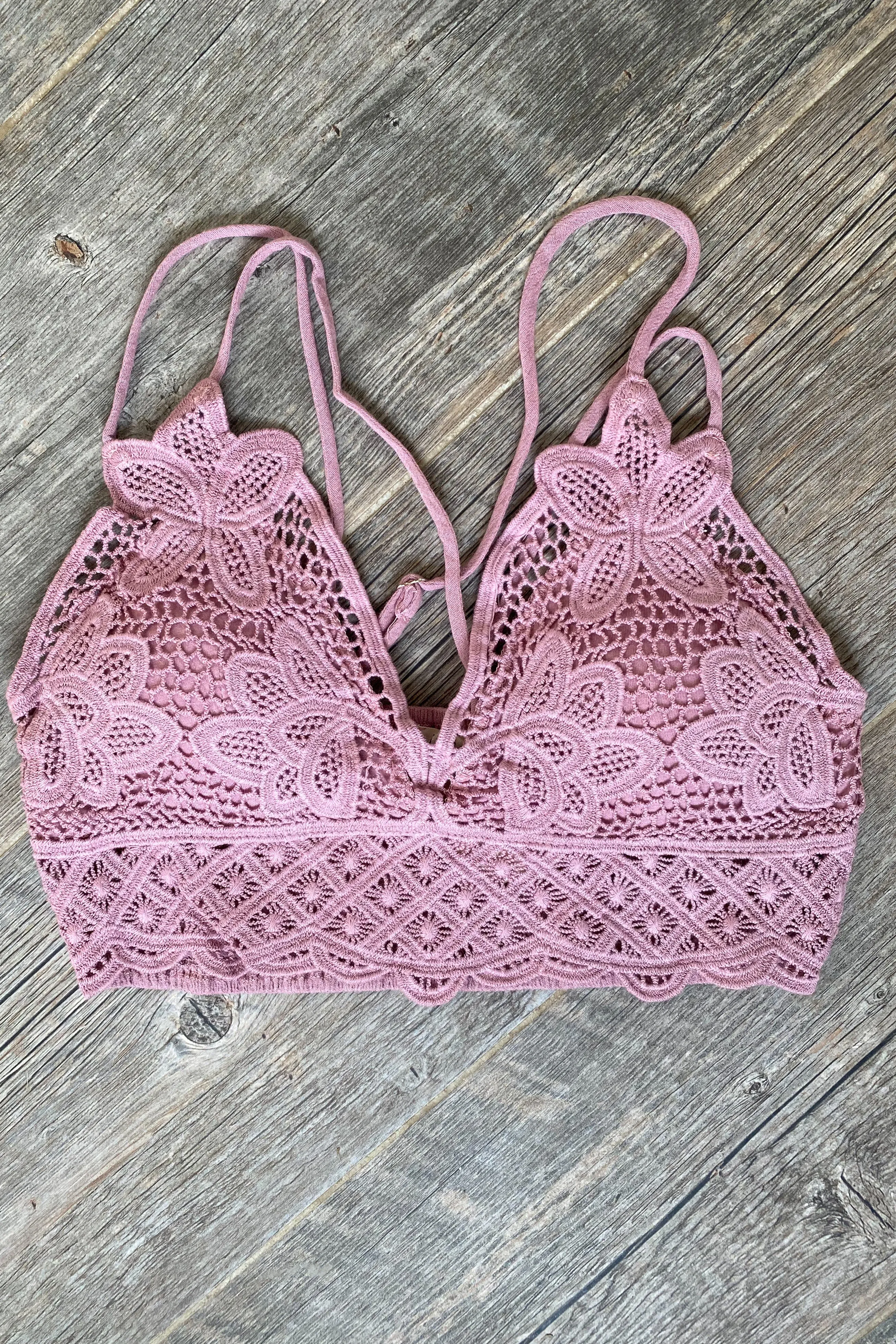The Boho Flower Bralette