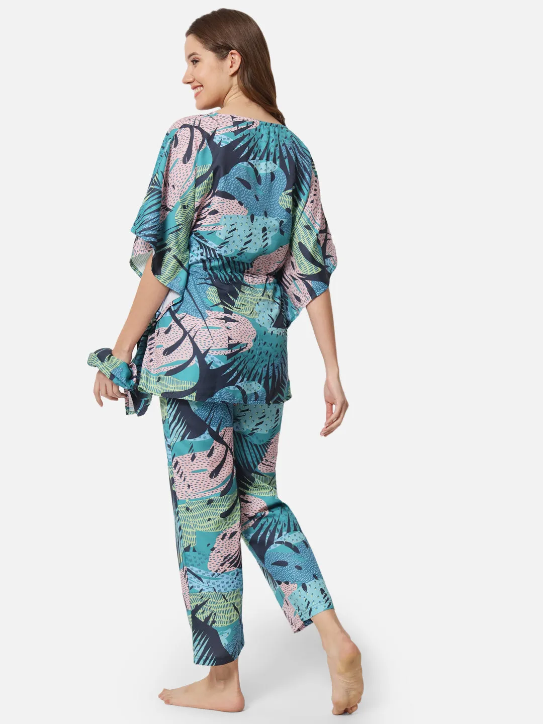Tropical Whispers Kaftan Set
