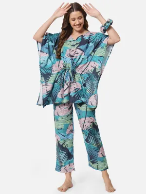 Tropical Whispers Kaftan Set