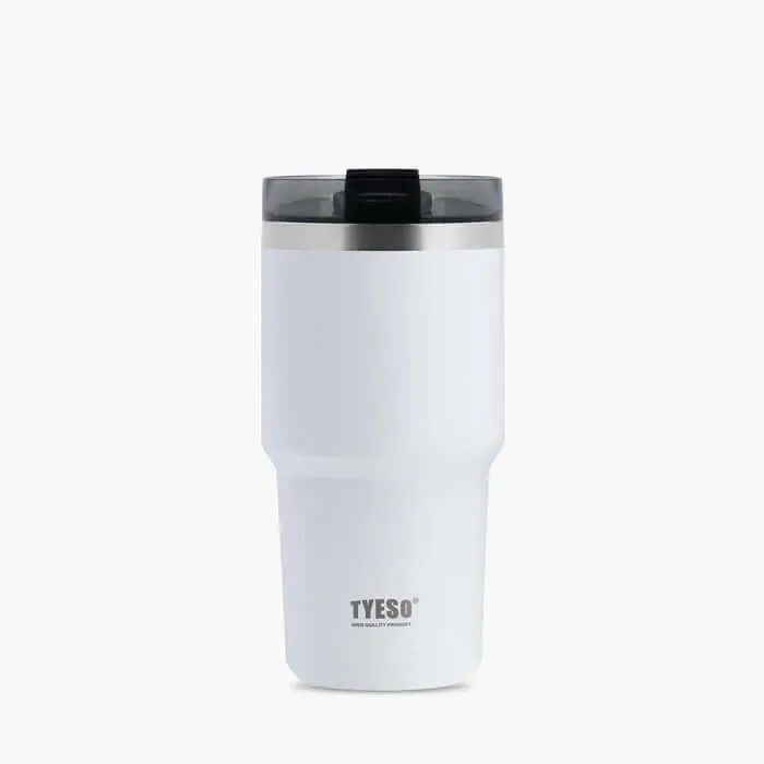 TYESO Stainless Steel Tumbler with Straw 20oz