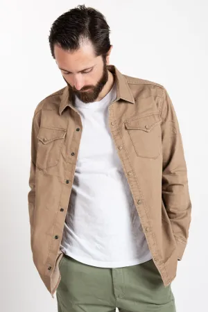 Western Shirt - Tan