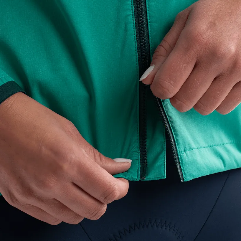 Women's Zephrr Barrier Cycling Jacket - Green