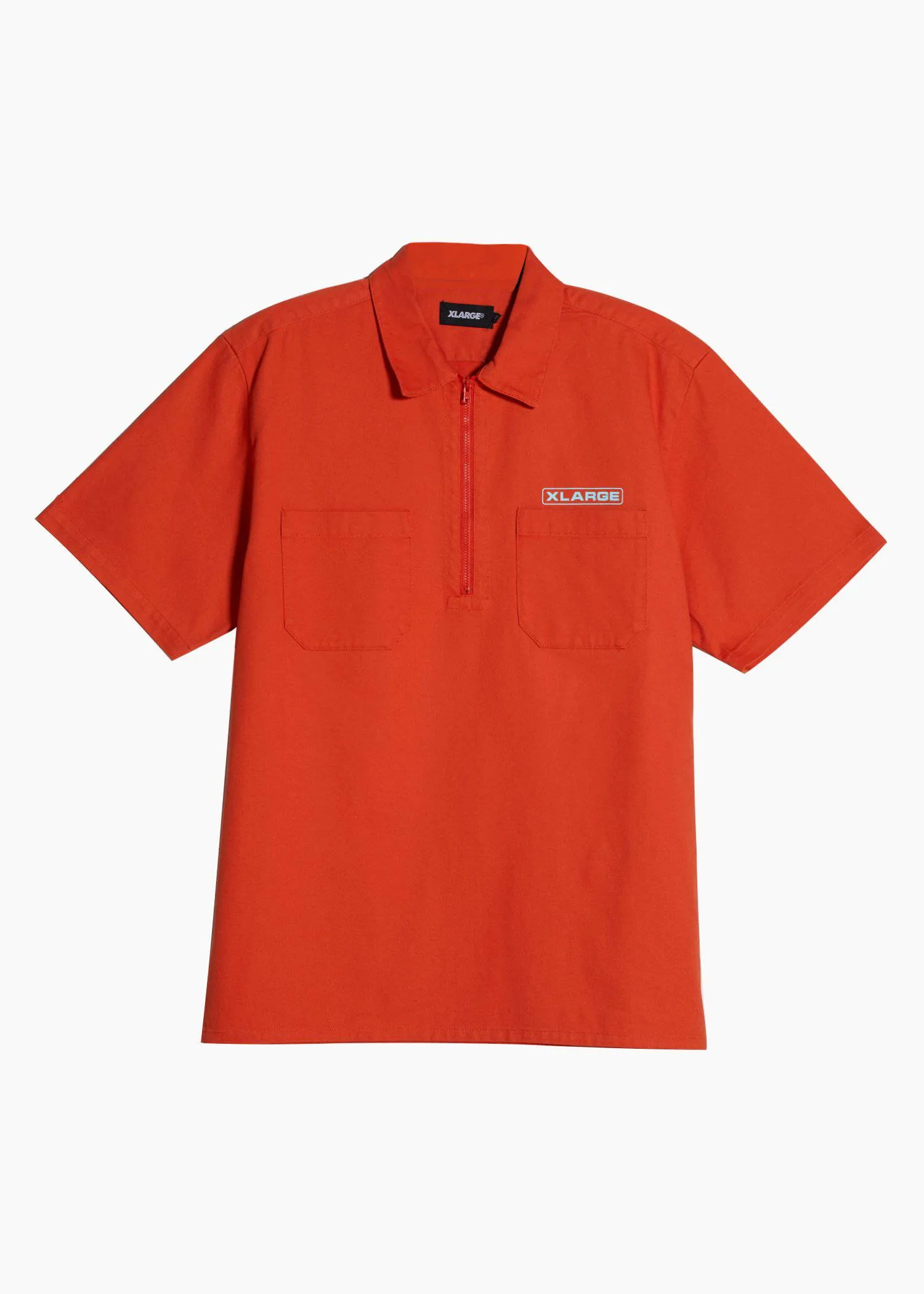 XLARGE Men's Half Zip Work Shirt