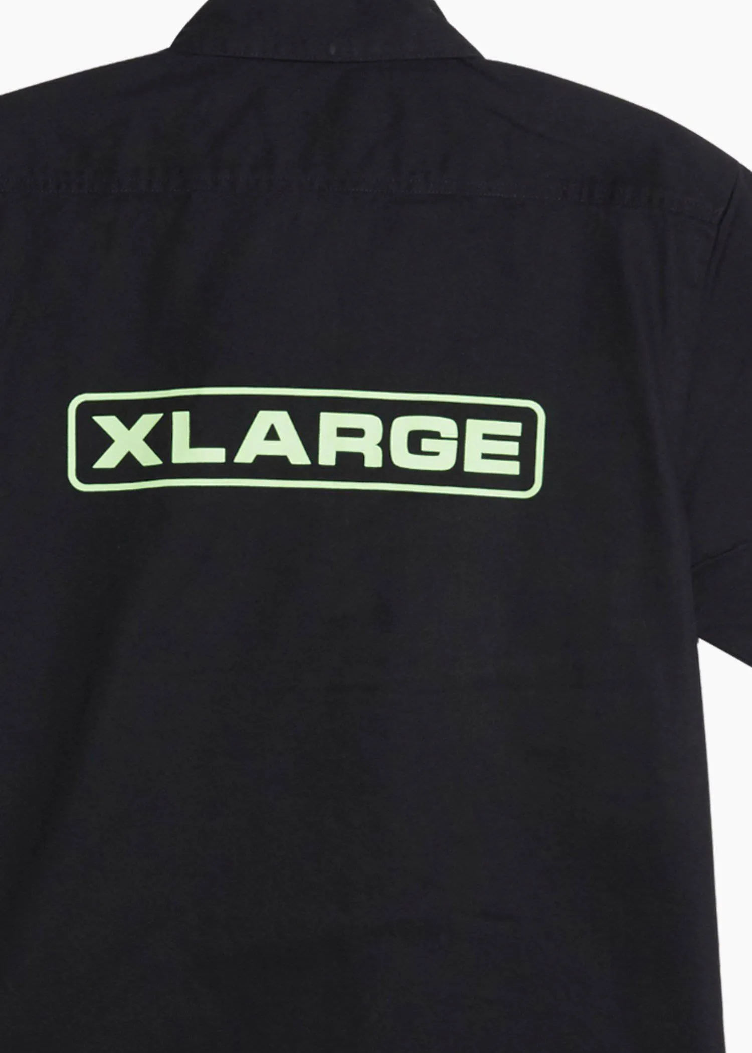 XLARGE Men's Half Zip Work Shirt