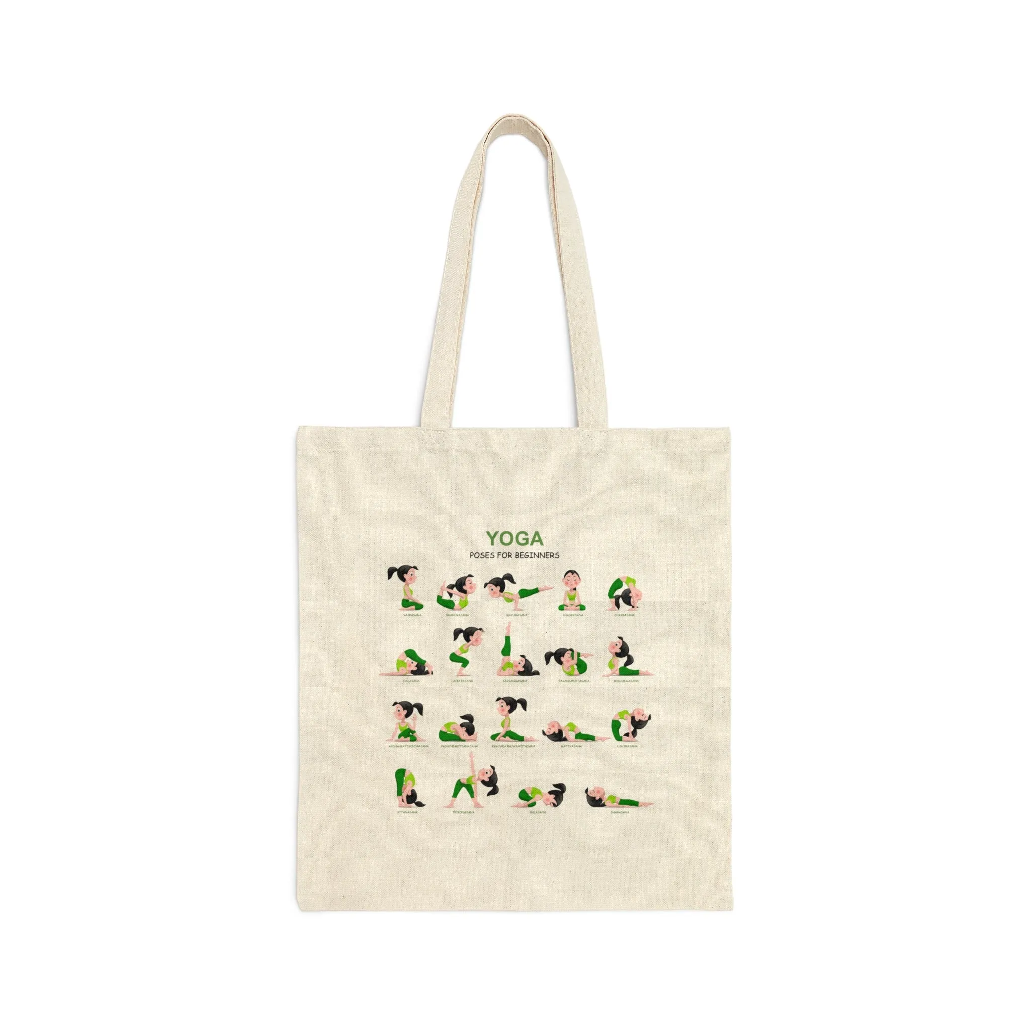 Yoga Girl Tote Bag